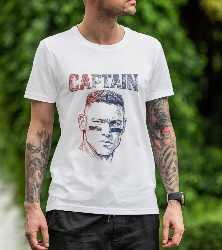 Captain USA X Aaron Judge Sketch T-Shirt