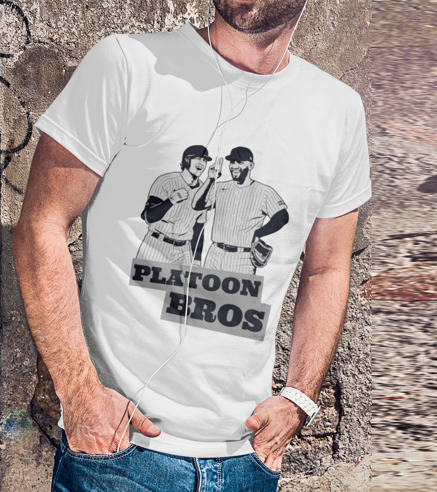 Yankees Platoon Bros Amed Rosario Ryan McMahon MLB Baseball Team T-Shirt