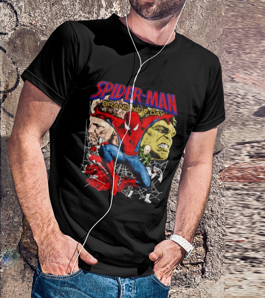Spider Man Brand New Day Marvel Comics Superhero Characters T-Shirt