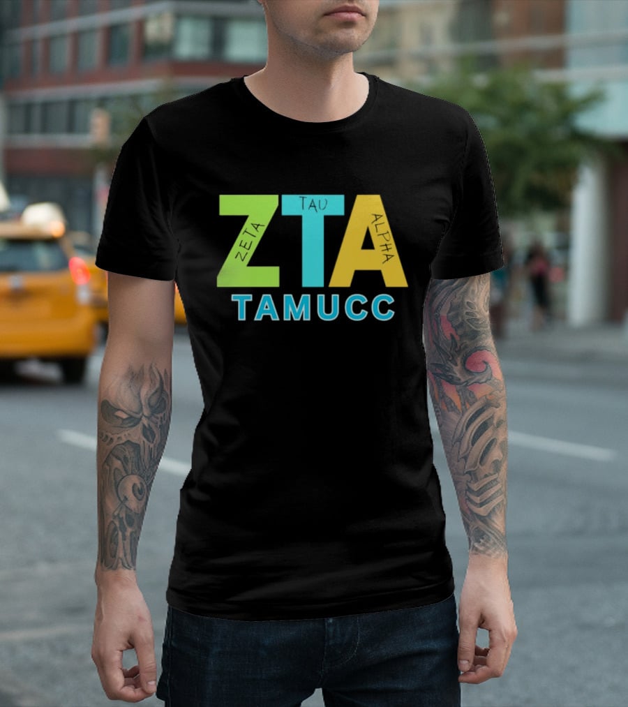 Zeta Tau Alpha TAMUCC Greek Life Sorority T-Shirt