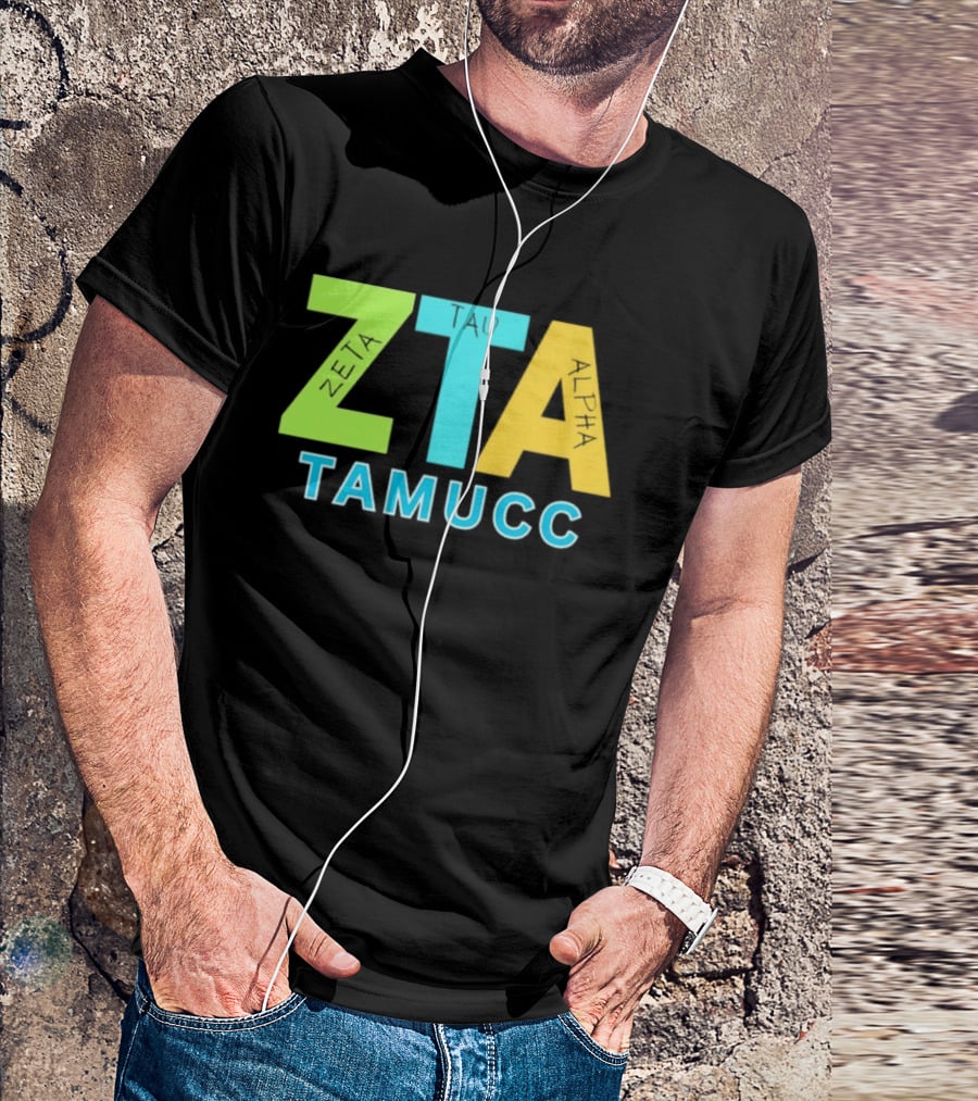 Zeta Tau Alpha TAMUCC Greek Life Sorority T-Shirt