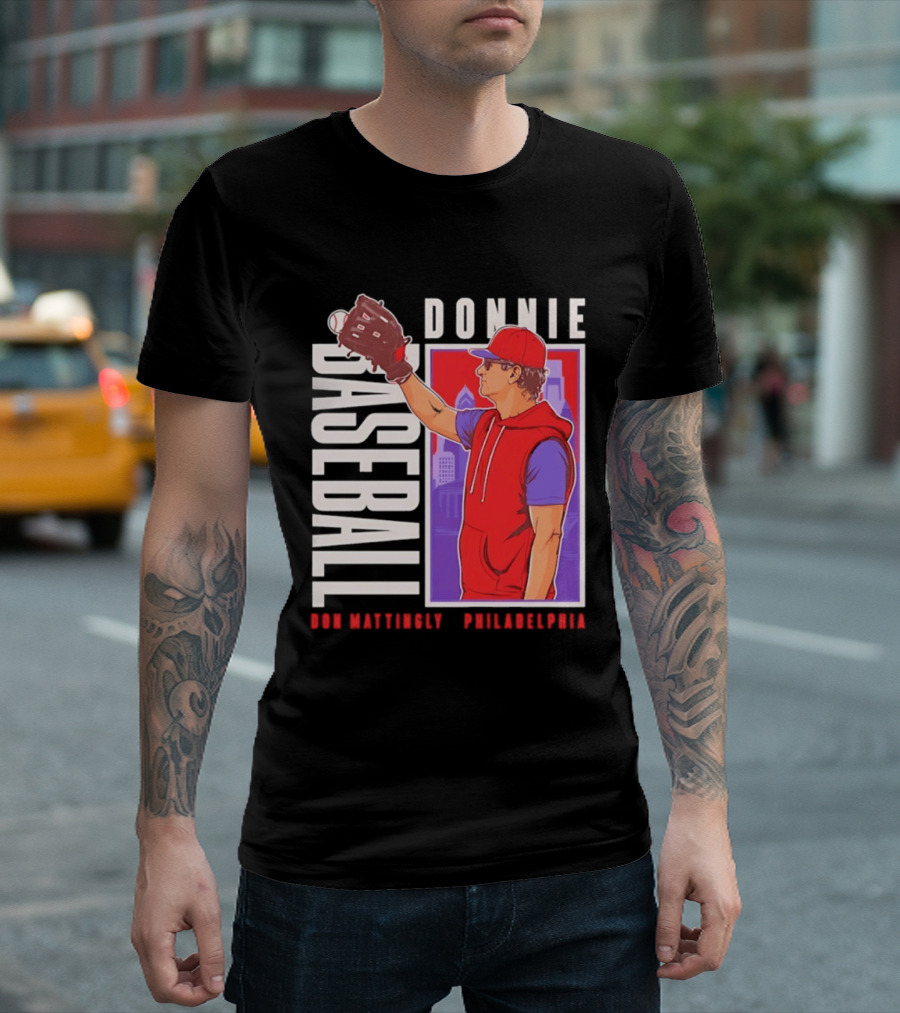 Don Mattingly Donnie Baseball Philadelphia Sports T-Shirt
