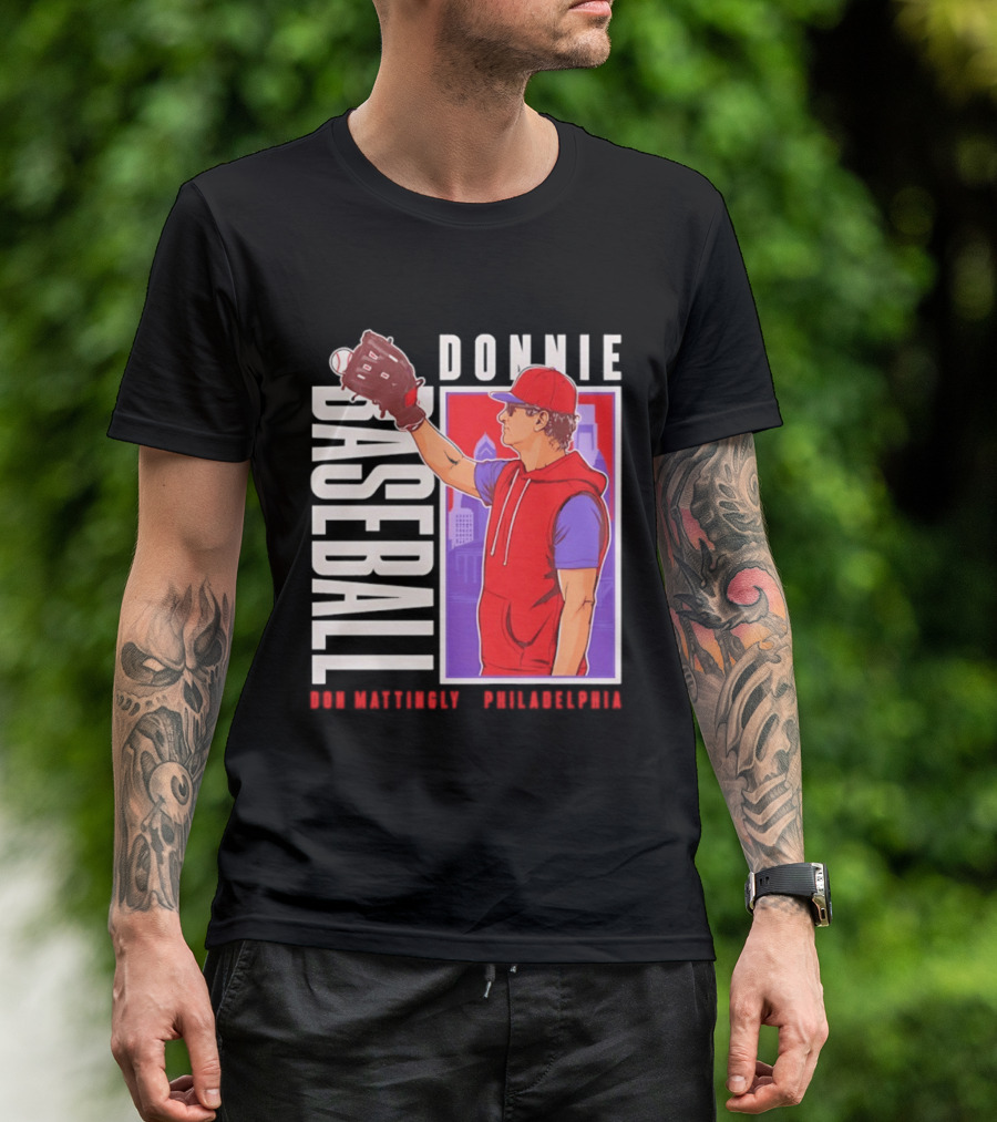 Don Mattingly Donnie Baseball Philadelphia Sports T-Shirt