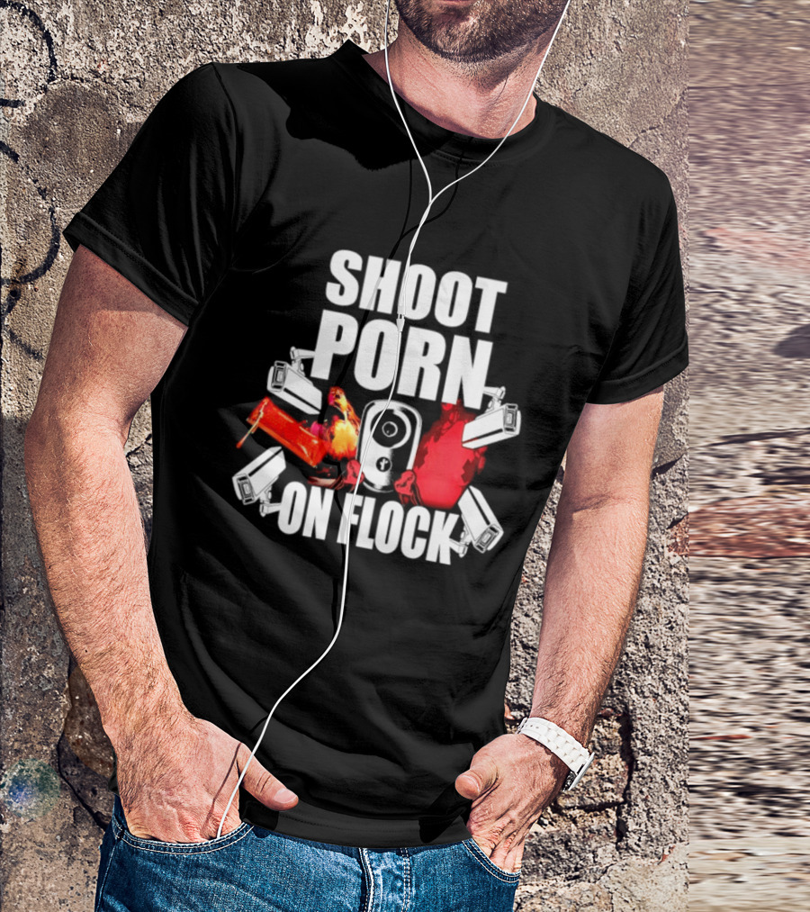 SHOOT PORN ON FLOCK Surveillance Honey Pack T-Shirt