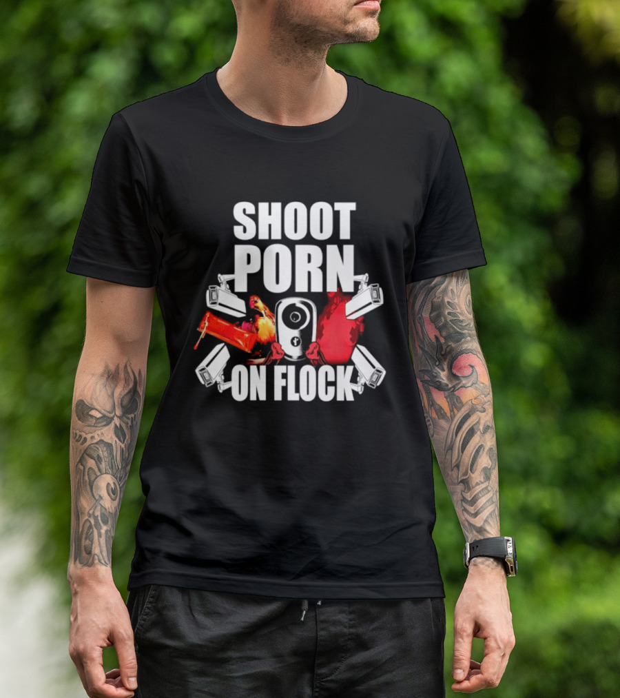 SHOOT PORN ON FLOCK Surveillance Honey Pack T-Shirt