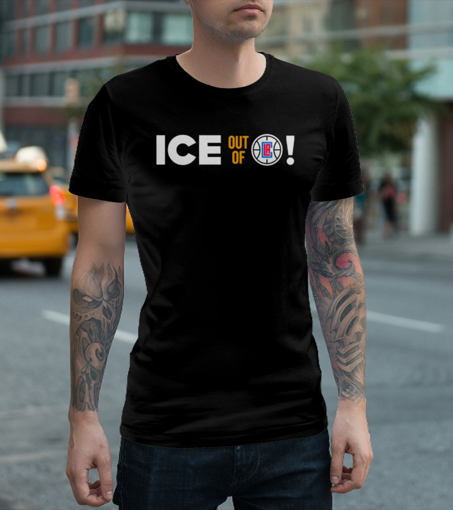 ICE Out Of Los Angeles LA Clippers T-Shirt
