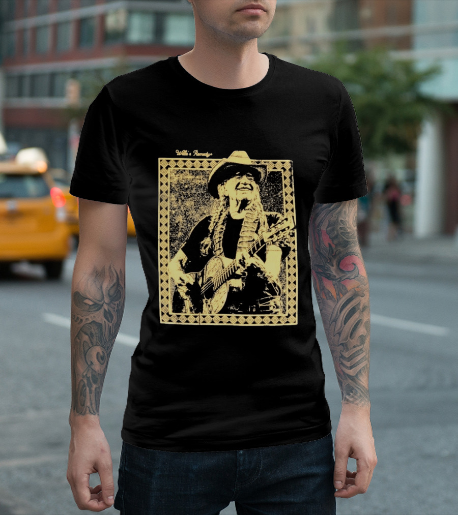 Willie Remedy Backstage Guitar T-Shirt