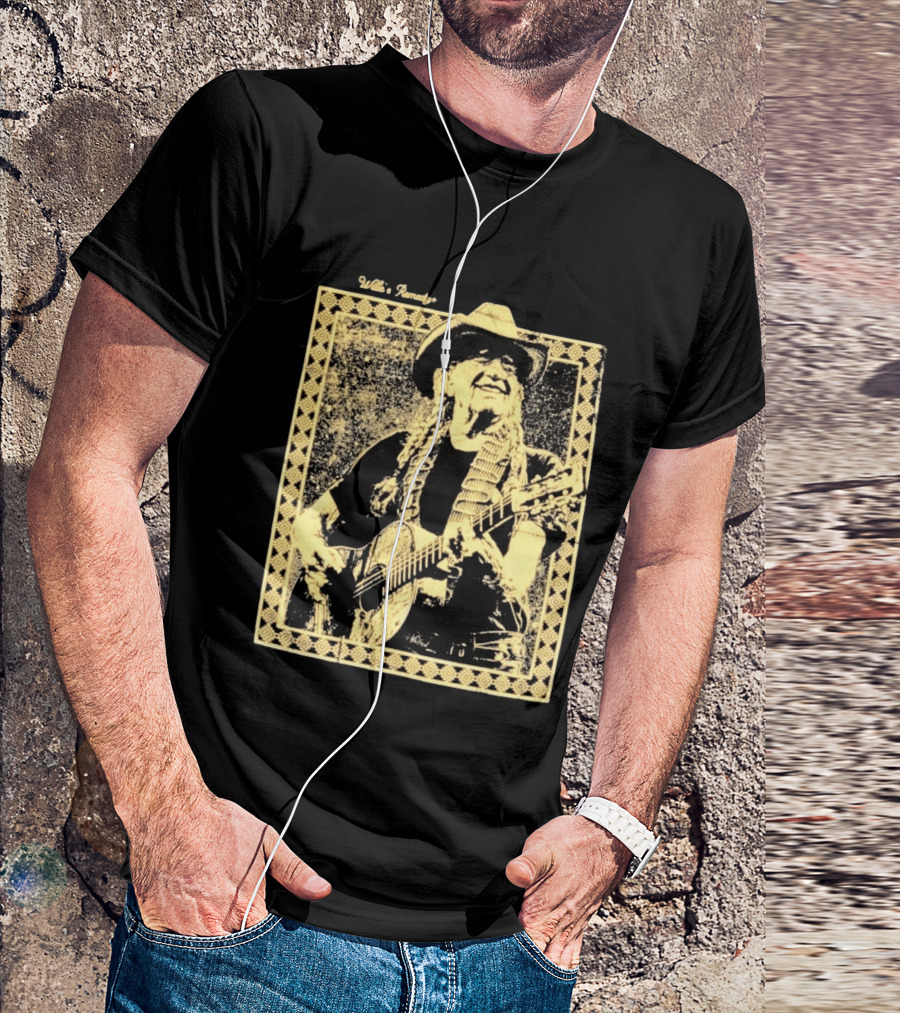 Willie Remedy Backstage Guitar T-Shirt