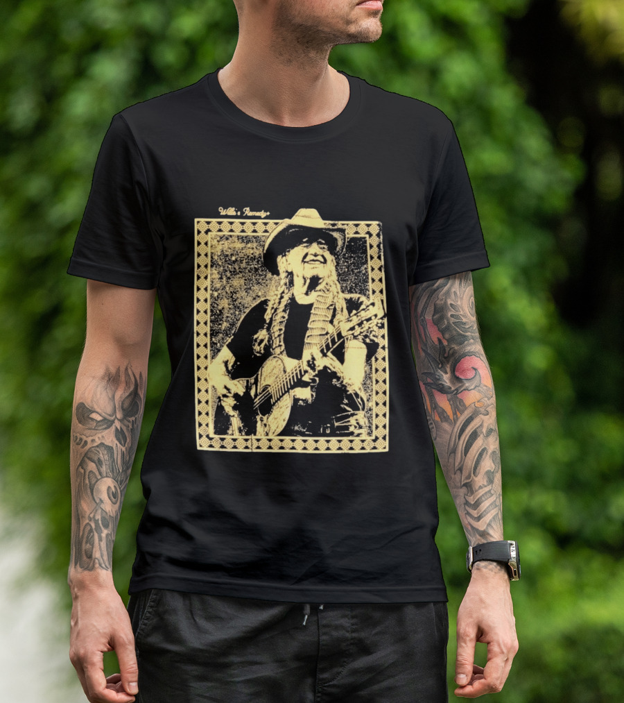 Willie Remedy Backstage Guitar T-Shirt
