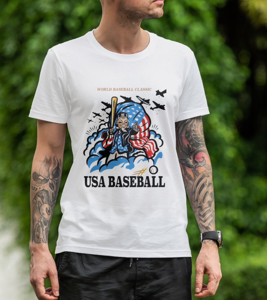 World Baseball Classic USA Baseball 2026 Aaron Judge T-Shirt