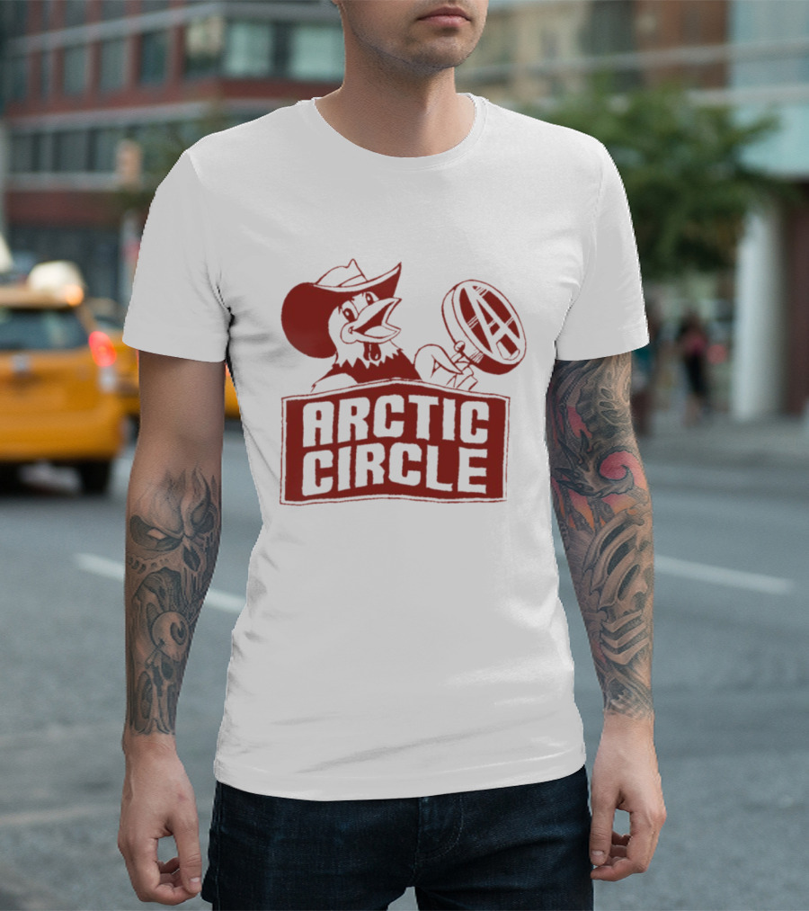 Arctic Circle Cowboy Chicken Fast Food T-Shirt