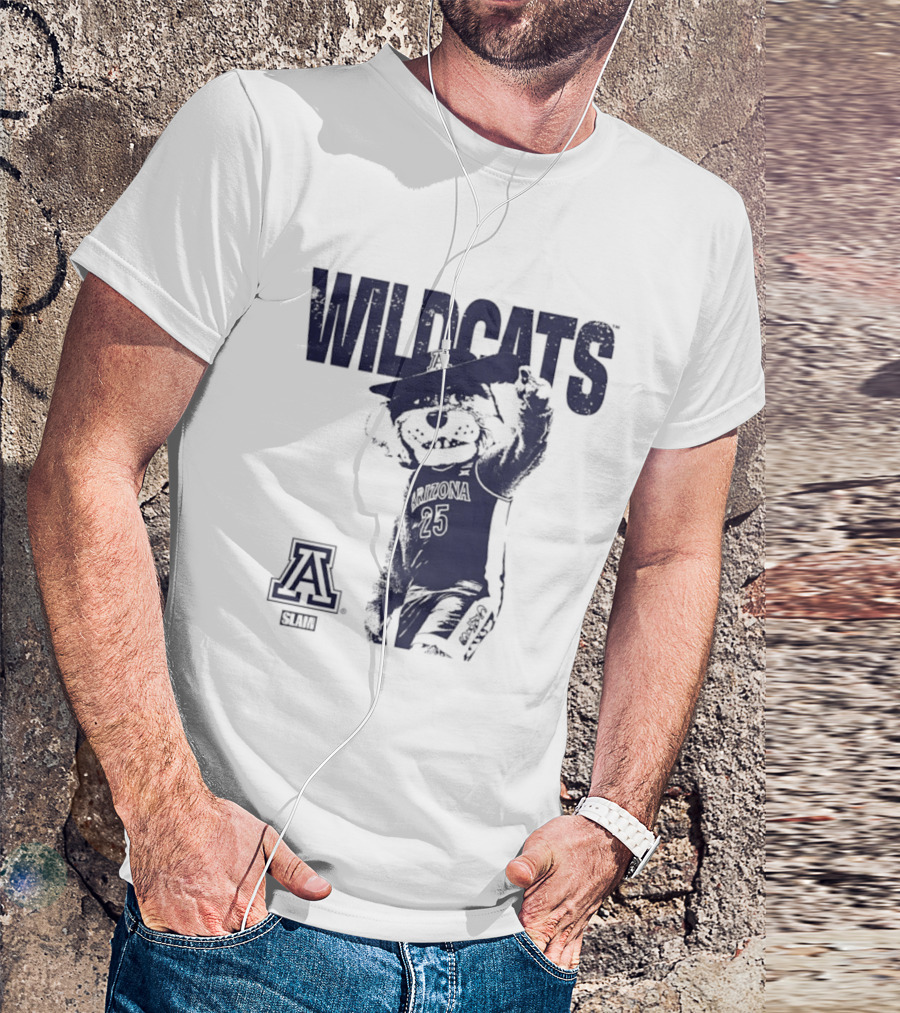 Arizona Wilbur Wildcats A Logo SLAM T-Shirt