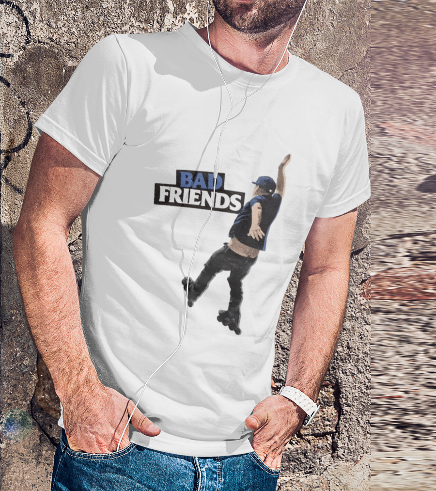 Bad Friends Bobby Roller Skating Fall T-Shirt