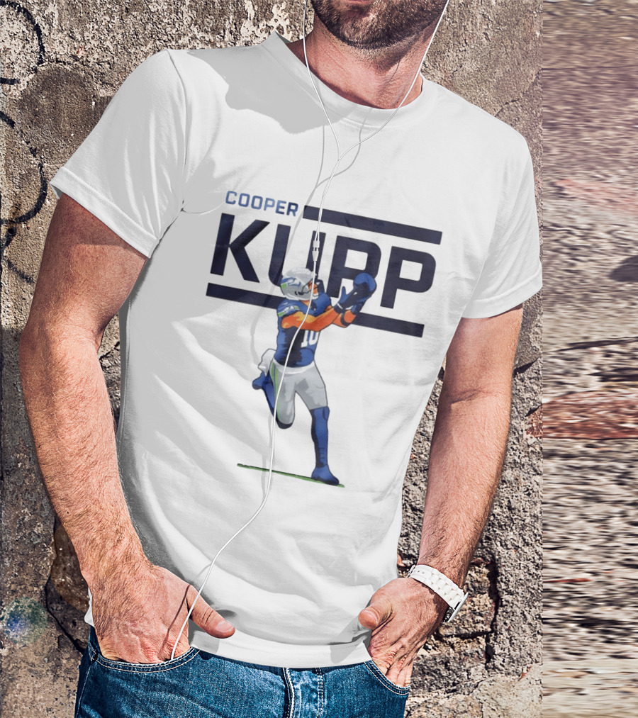 Cooper Kupp Seattle Seahawks Catching Action T-Shirt