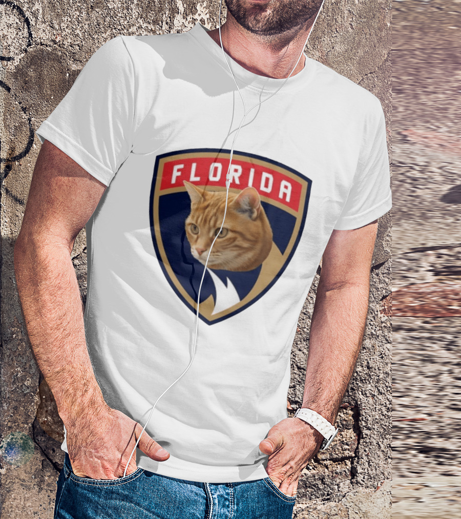 Florida Panthers Paul Maurice Cat T-Shirt