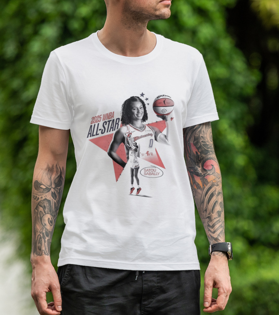 Satou Sabally 2025 WNBA All Star Phoenix Mercury T-Shirt