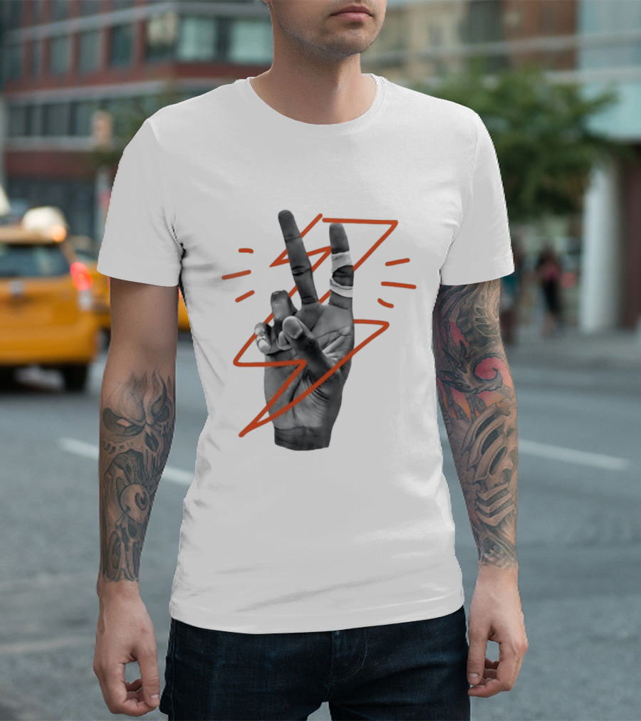 Shai Gilgeous Alexander SGA B2B 2025 26 Kia NBA MVP Hand Gesture T-Shirt