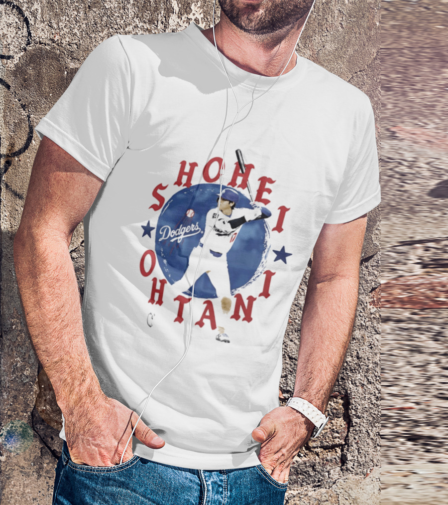 Shohei Ohtani Los Angeles Dodgers October Baseball Player Batter T-Shirt