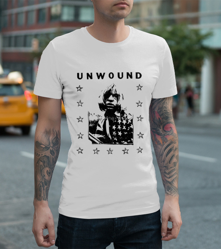 Unwound Surrounded By Stars Punk Album T-Shirt