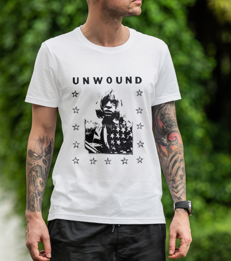 Unwound Surrounded By Stars Punk Album T-Shirt