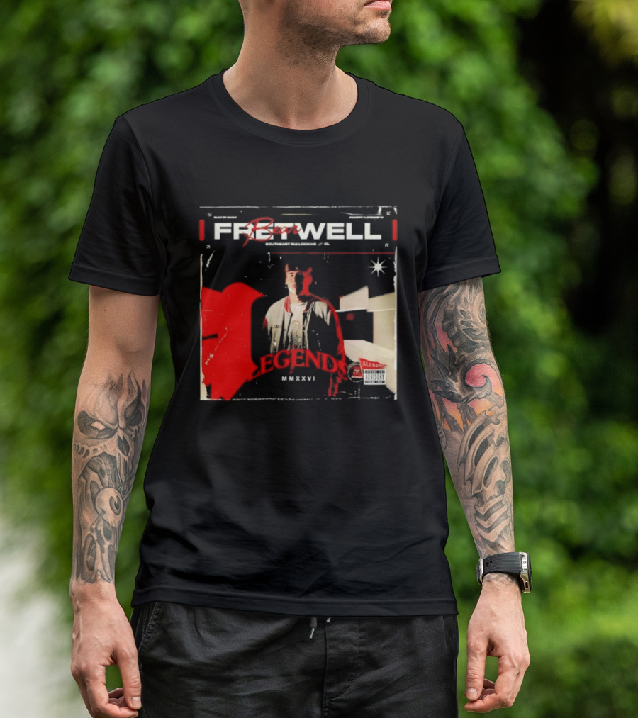 Bear Fretwell Alabama Legends MMXXVI Southeast Bulloch NCAA Football T-Shirt