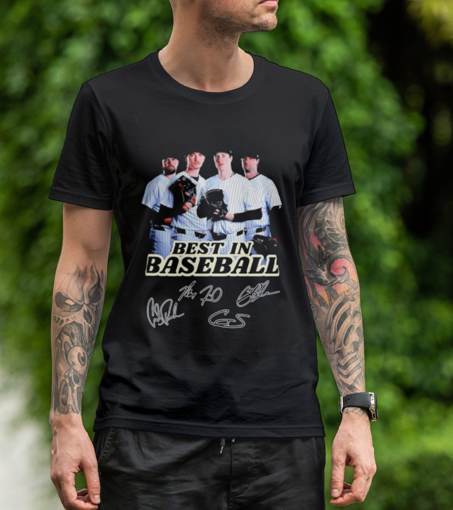 New York Yankees Best In Baseball MLB Team Champions T-Shirt