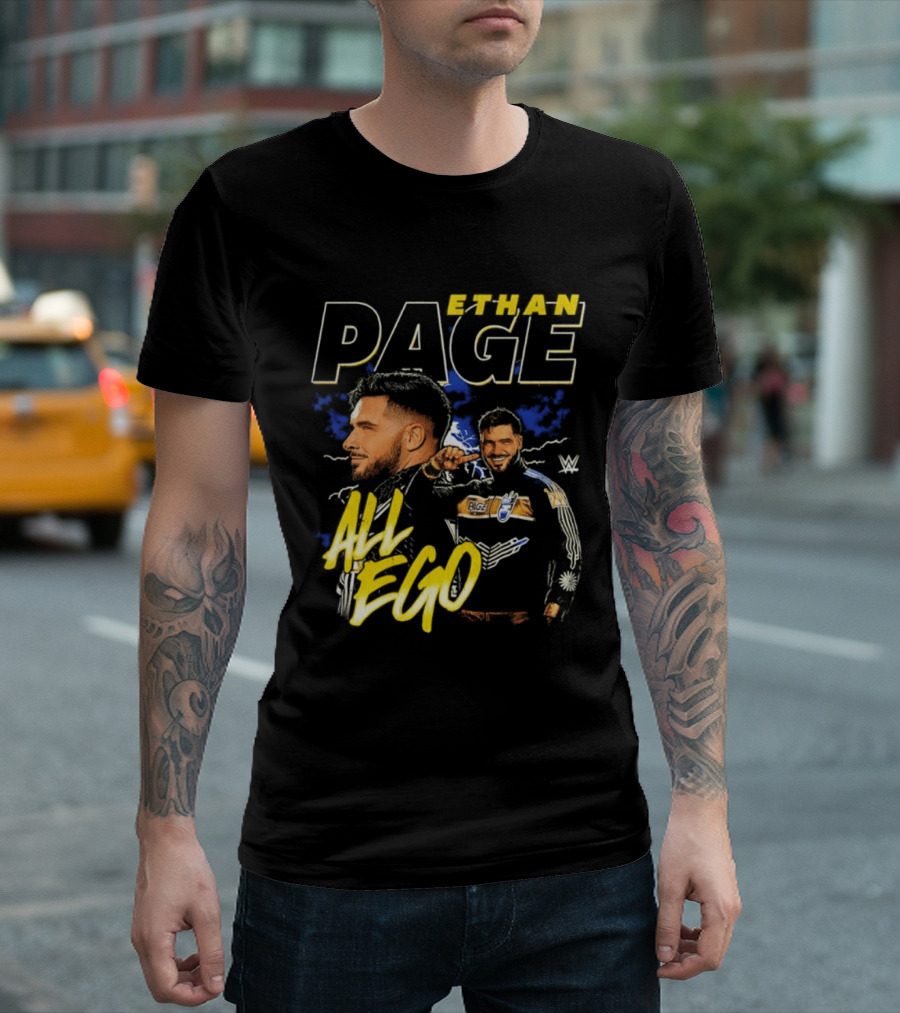 Ethan Page WWE All Ego BZ T-Shirt