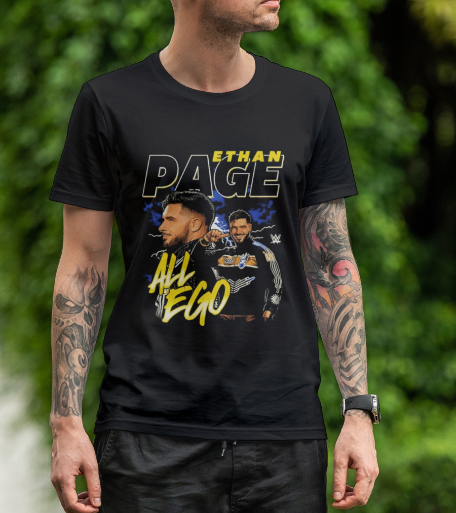 Ethan Page WWE All Ego BZ T-Shirt
