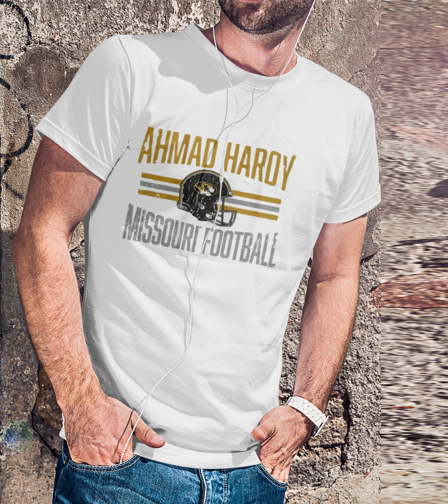 Ahmad Haroy Missouri Football Helmet Hero T-Shirt