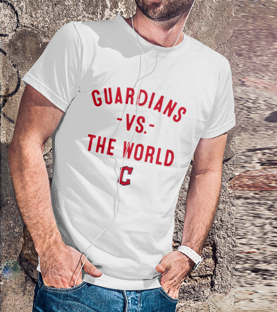 Cleveland Guardians Vs The World 2026 MLB Season C T-Shirt