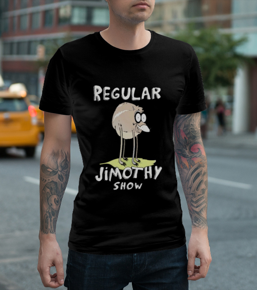 Regular Jimothy Show Cartoon Character Comedy Bird T-Shirt
