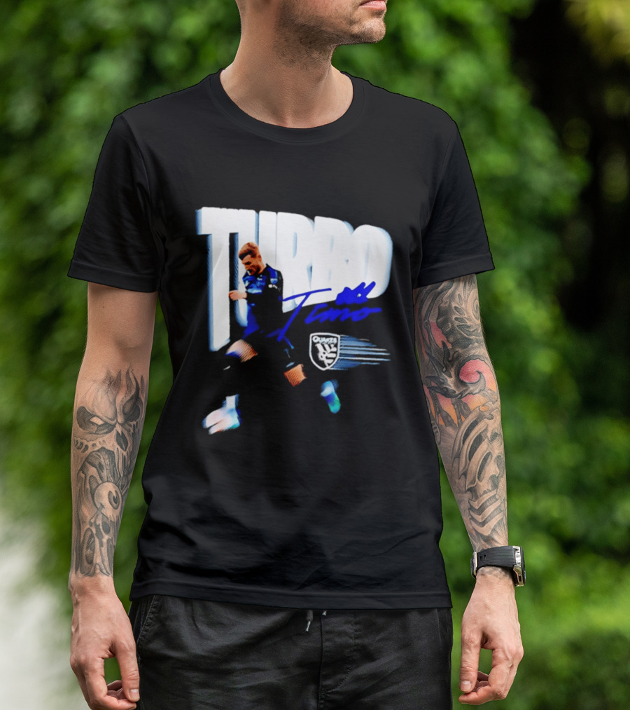 Turbo Timo San Jose Earthquakes Soccer Player Promotion T-Shirt