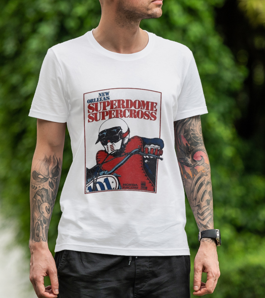 New Orleans Superdome Supercross Honda Racing 101 T-Shirt