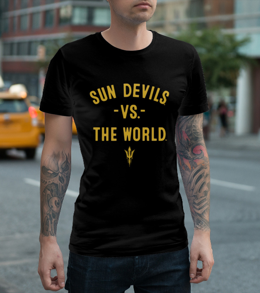 Sun Devils Vs The World NCAA 2026 Arizona State Season T-Shirt