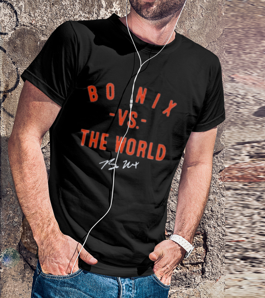 Bo Nix Vs The World NFLPA Competition Challenge T-Shirt