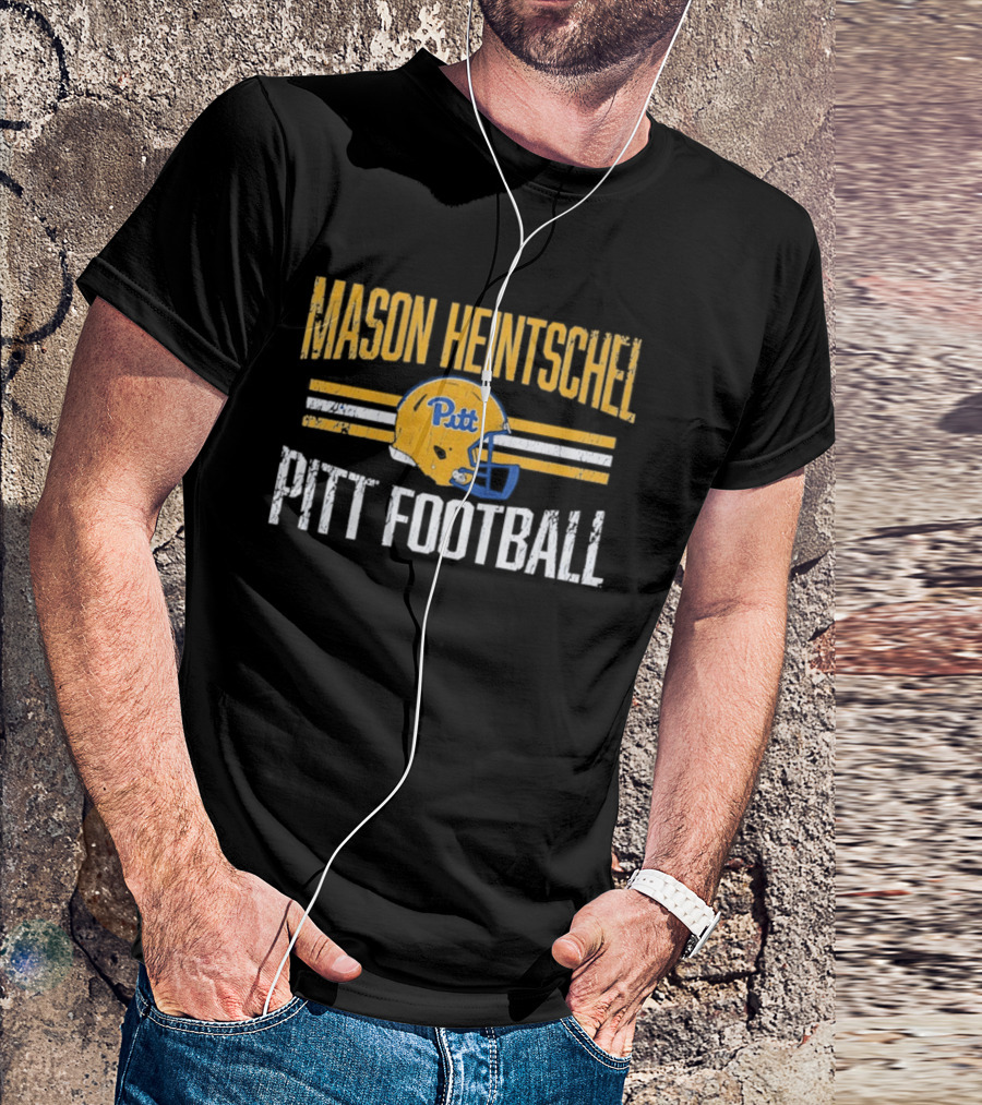 Mason Heintschel Pitt Football Panthers NCAA Helmet T-Shirt