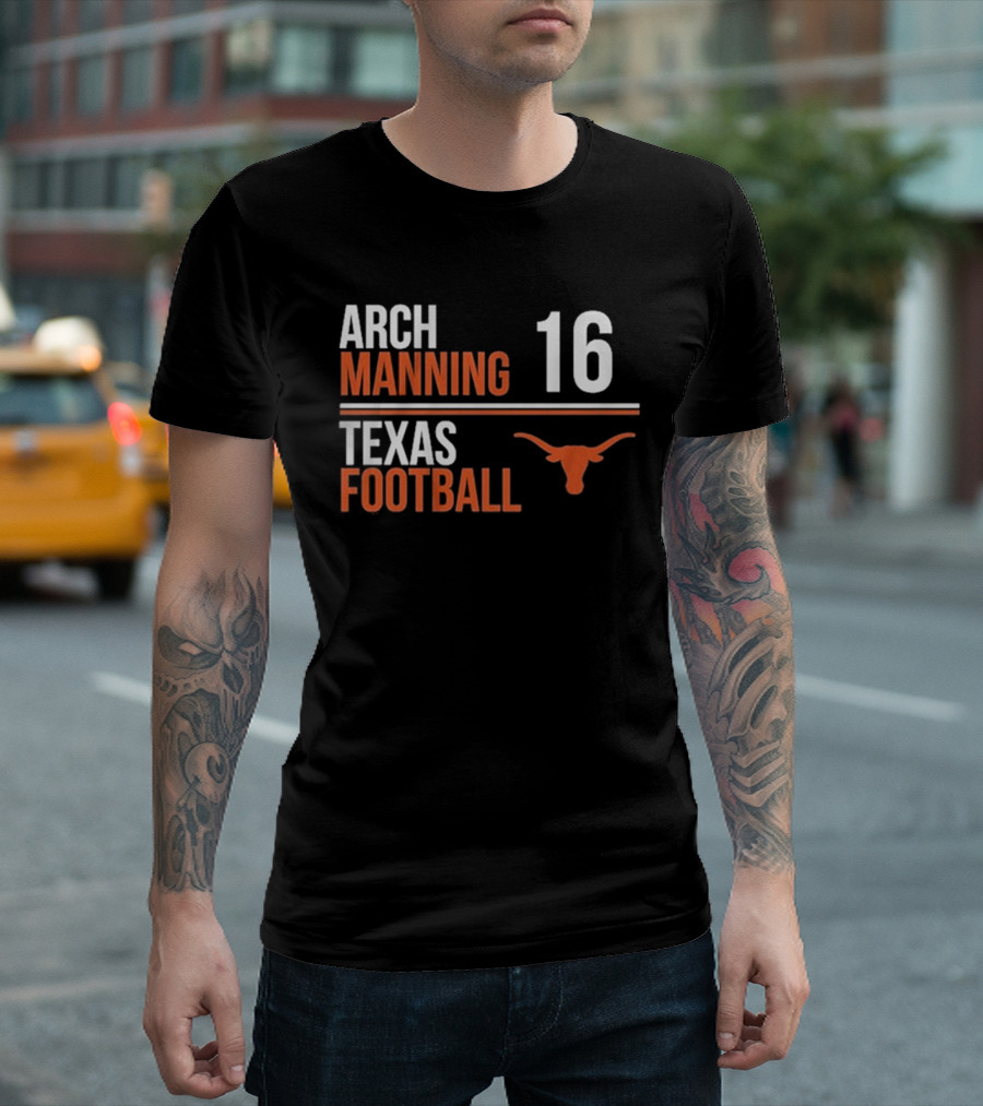 Arch Manning 16 Texas Longhorns Football T-Shirt