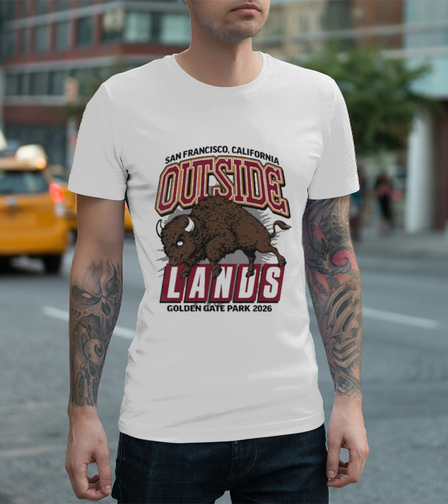 Outside Lands Golden Gate Park 2026 San Francisco CA Event T-Shirt
