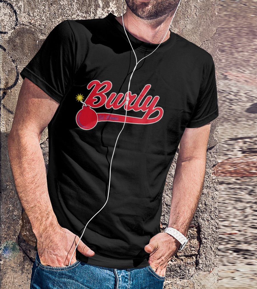 Alec Burleson Burly Bomb St Louis Cardinals MLB 2026 T-Shirt
