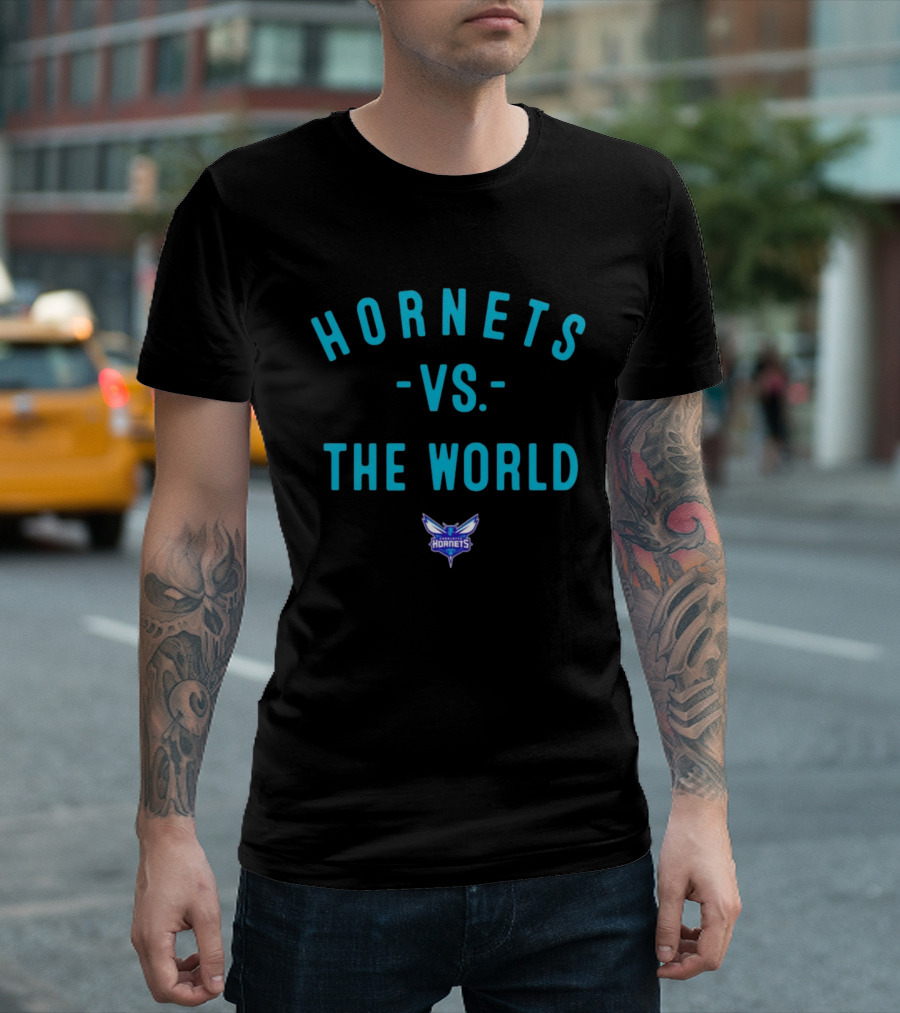 Charlotte Hornets Vs The World NBA 2026 Nowbes T-Shirt