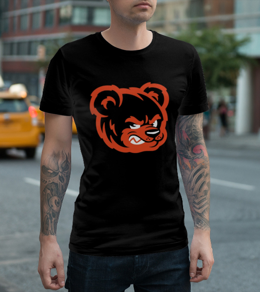 Monterrey Osos Fierce Bear Head T-Shirt