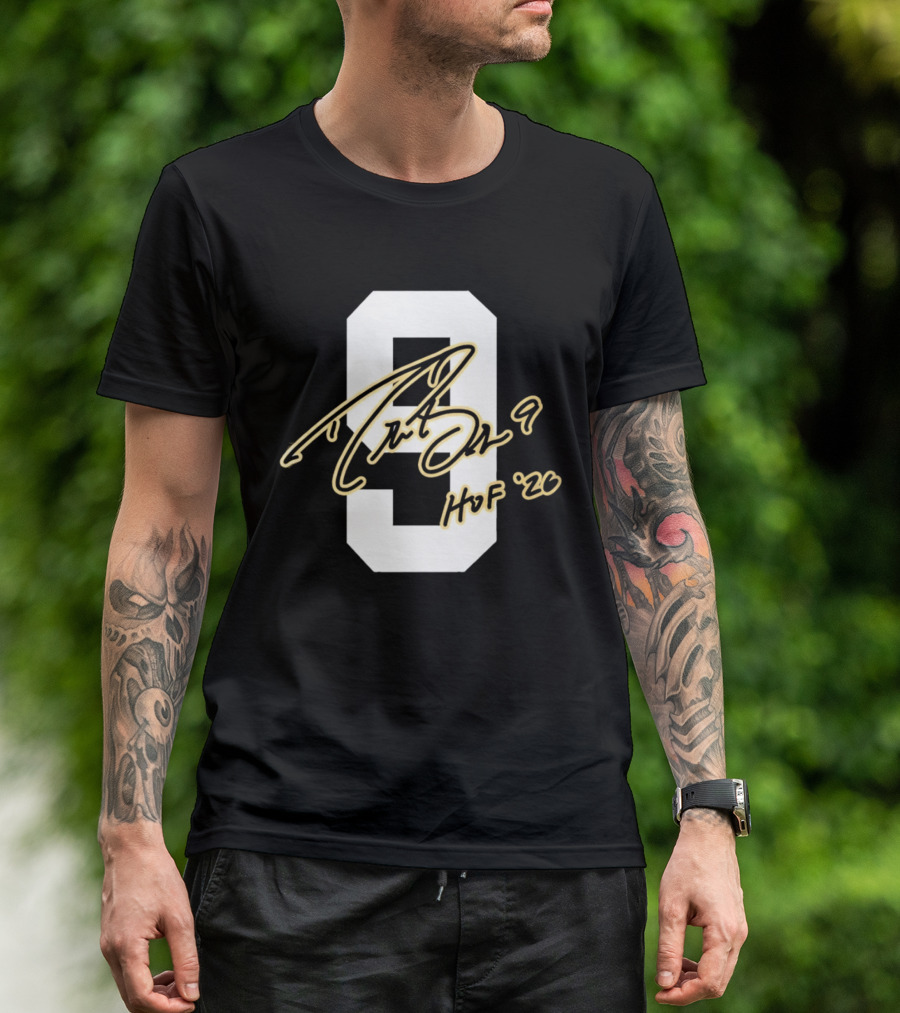 Drew Brees 9 HOF 2026 Elected Saints T-Shirt