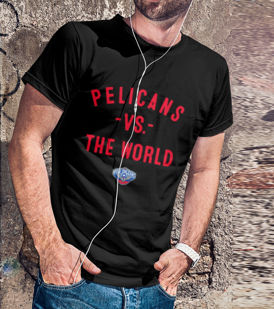 Pelicans Vs The World New Orleans NBA 2026 T-Shirt
