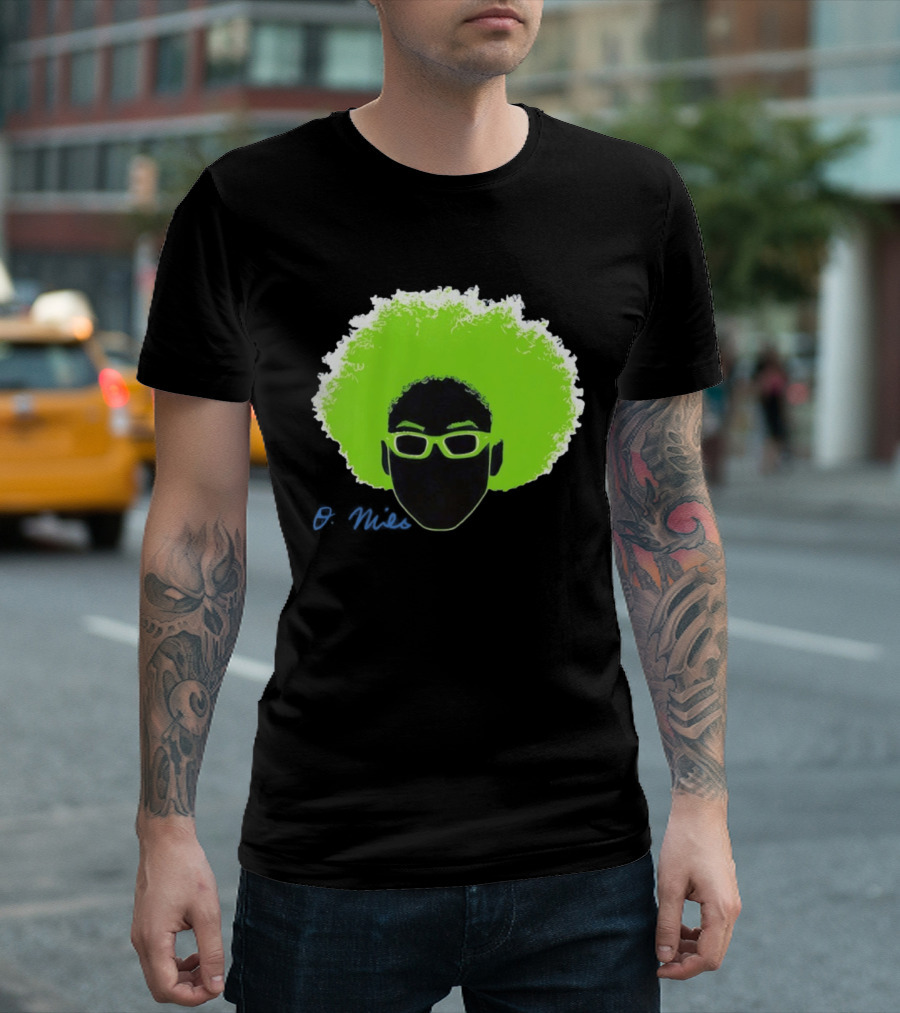 Olivia Miles Minnesota Lynx 2026 WNBA Green Afro And Glasses T-Shirt