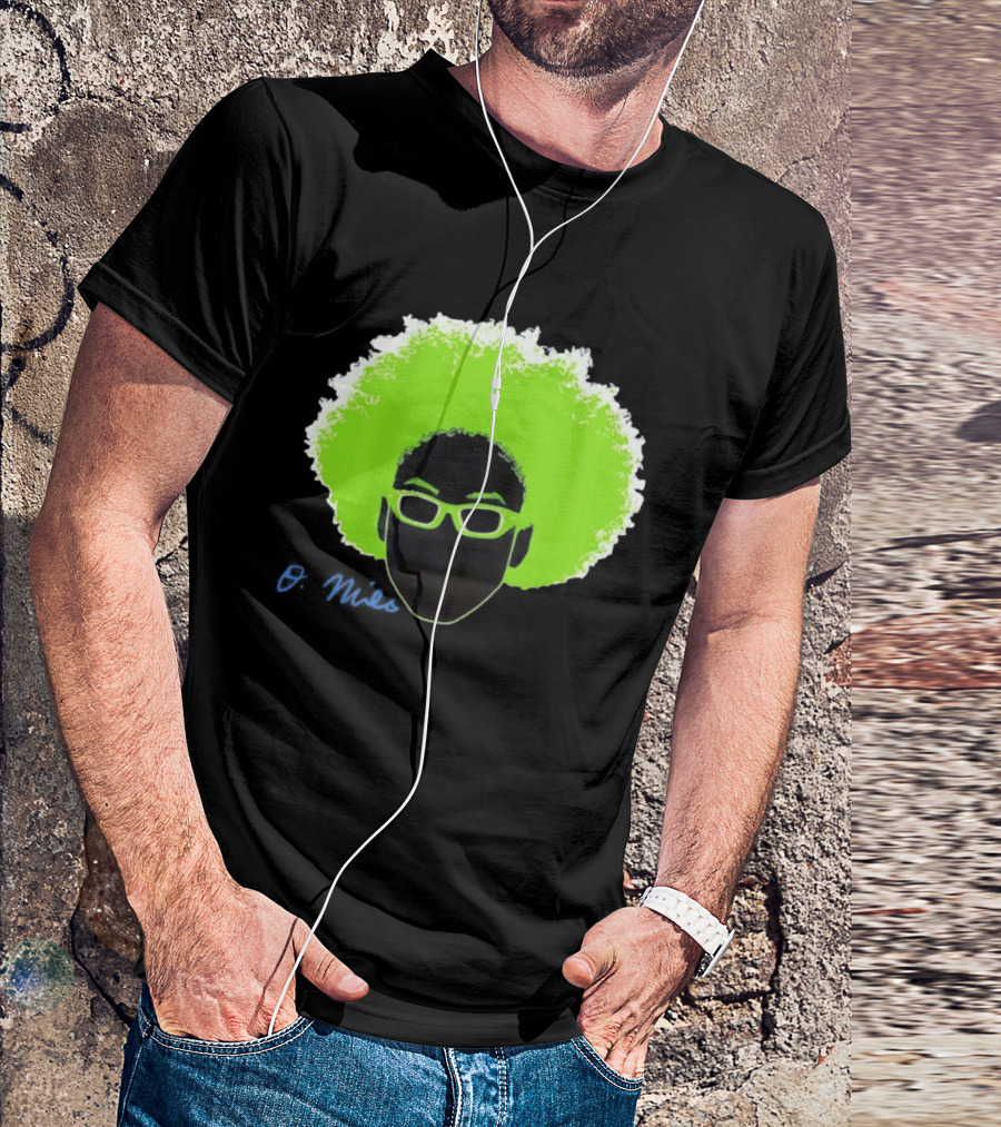 Olivia Miles Minnesota Lynx 2026 WNBA Green Afro And Glasses T-Shirt
