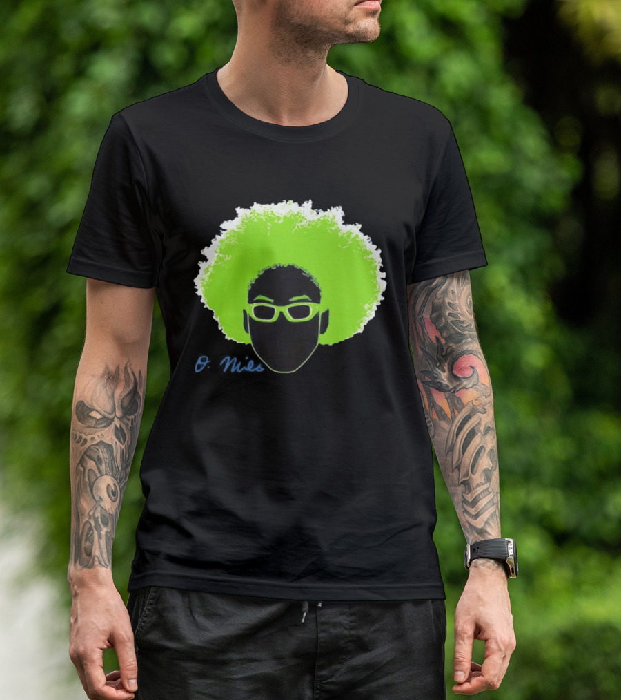 Olivia Miles Minnesota Lynx 2026 WNBA Green Afro And Glasses T-Shirt