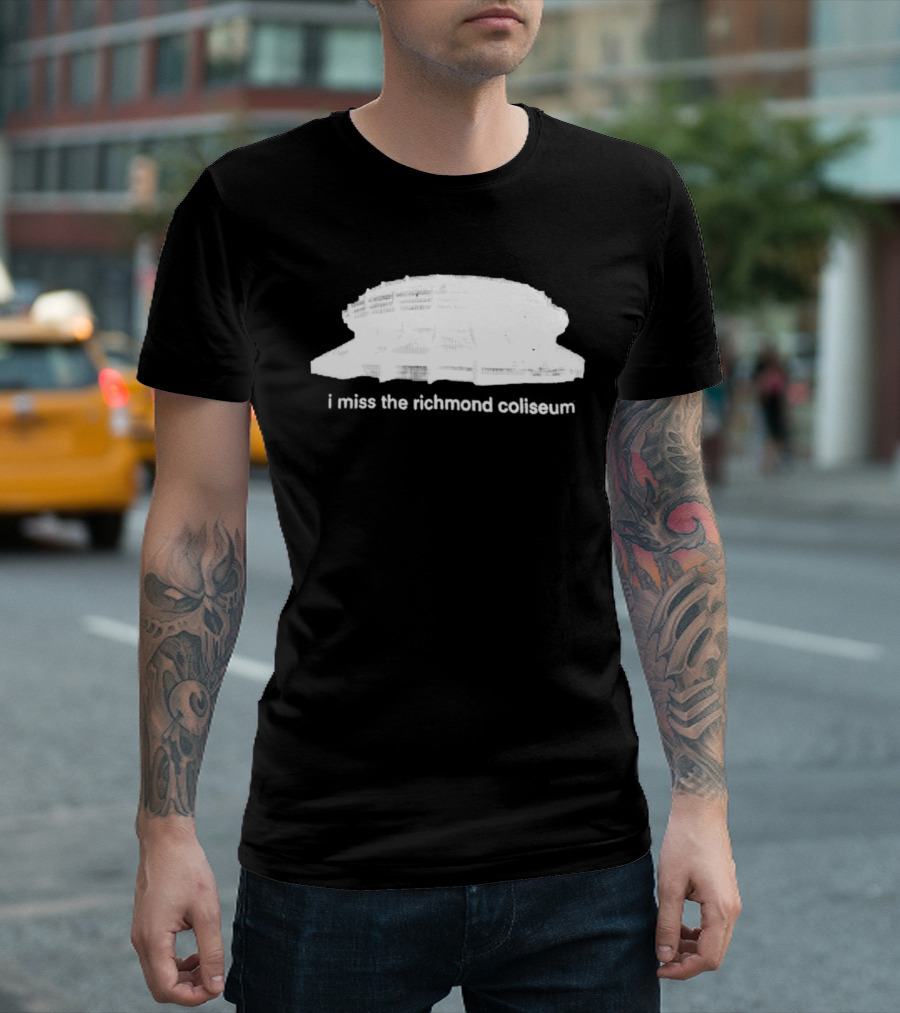 Richmond Coliseum Virginia History Nostalgia T-Shirt