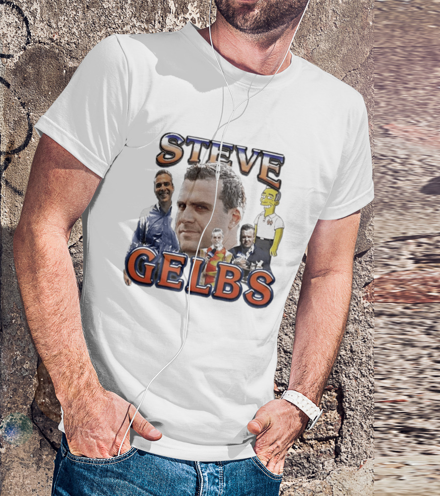 Steve Gelbs Simpsons Character Collage 2026 T-Shirt