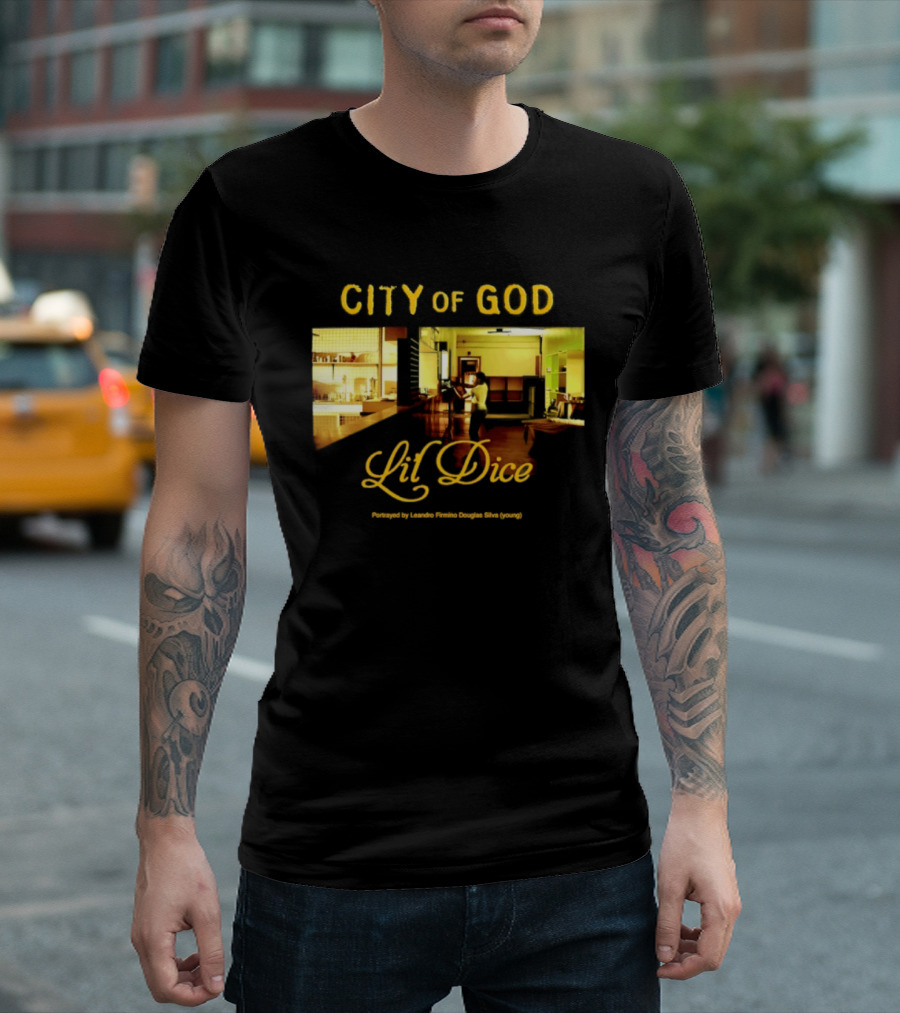 City Of God Lil Dice Leandro Firmino Douglas Silva T-Shirt