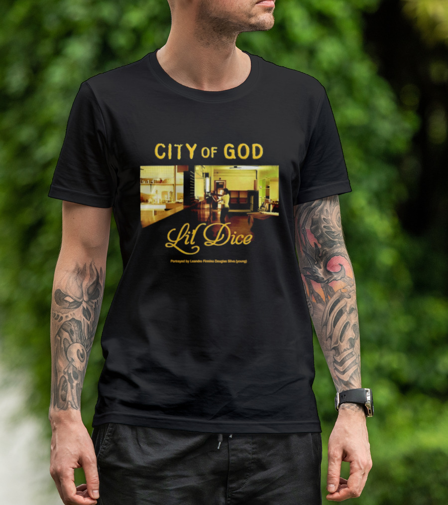 City Of God Lil Dice Leandro Firmino Douglas Silva T-Shirt